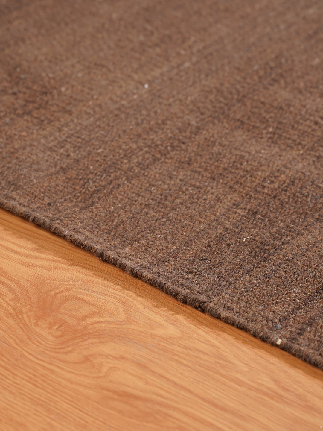 Hand Woven Wool Solid Rug – Clean Minimal Design