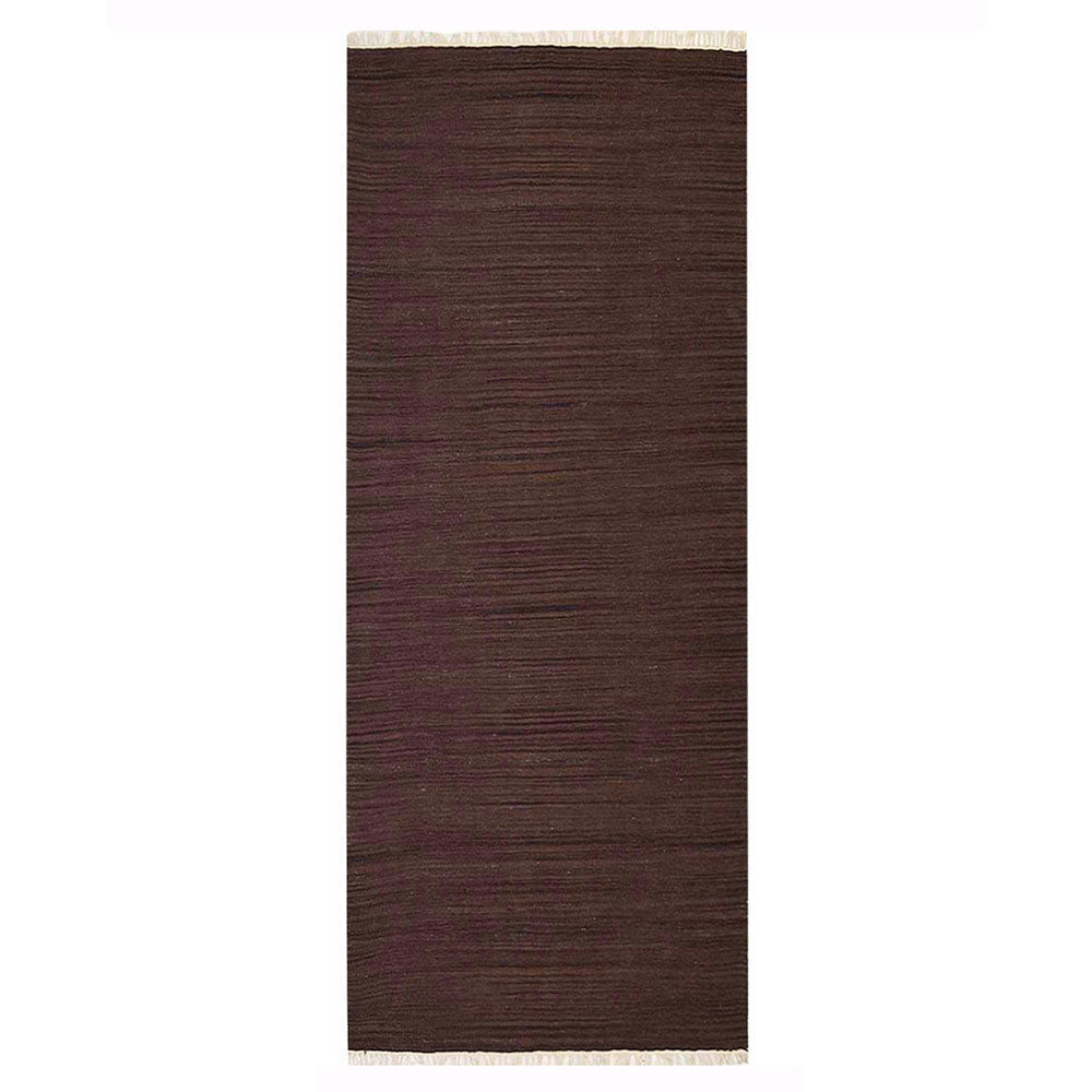 Hand Woven Wool Solid Rug – Clean Minimal Design