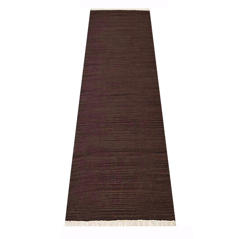 Hand Woven Wool Solid Rug – Clean Minimal Design