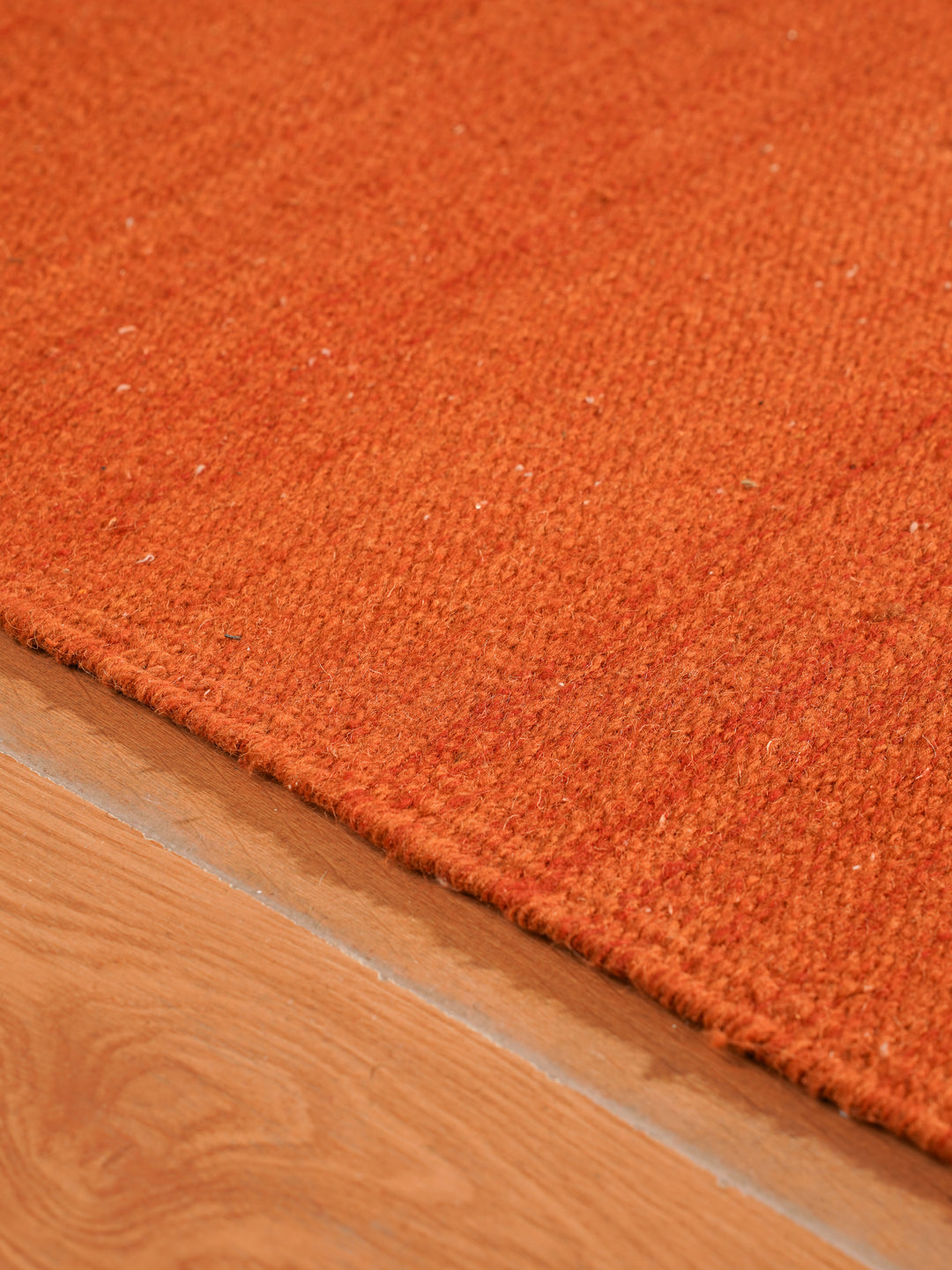 Hand Woven Wool Solid Rug – Clean Minimal Design