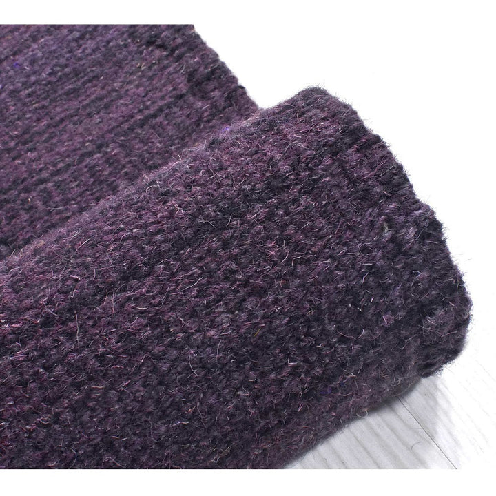 Hand Woven Wool Solid Rug – Clean Minimal Design