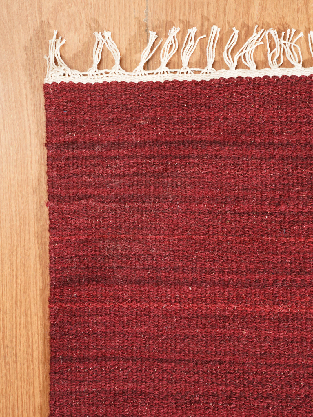 Hand Woven Wool Solid Rug – Clean Minimal Design