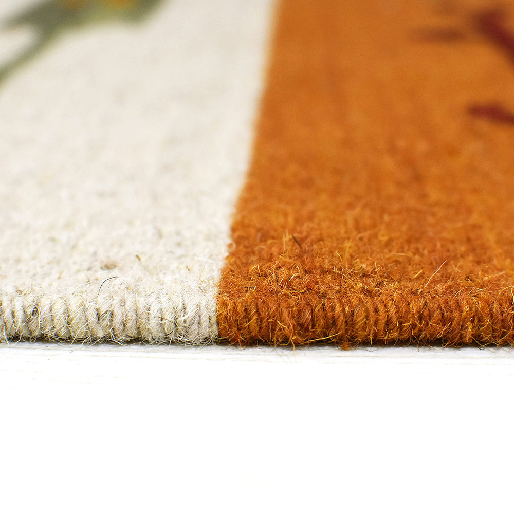 Nomad Strata Hand Woven Kilim Wool Flatweave Rug