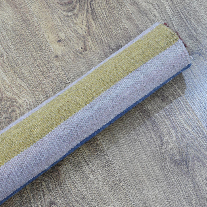Tribal Echo Hand Woven Kilim Wool Flatweave Rug