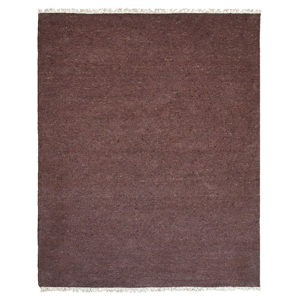 Hand Woven Flat Weave Skittles Kilim Cotton & Polyester Area Rug Solid Beige DCP111
