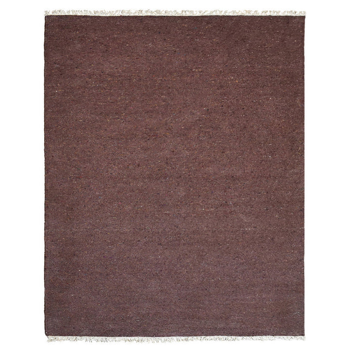 Hand Woven Flat Weave Skittles Kilim Cotton & Polyester Area Rug Solid Beige DCP111