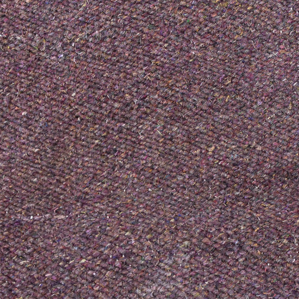 Hand Woven Flat Weave Skittles Kilim Cotton & Polyester Area Rug Solid Beige DCP111