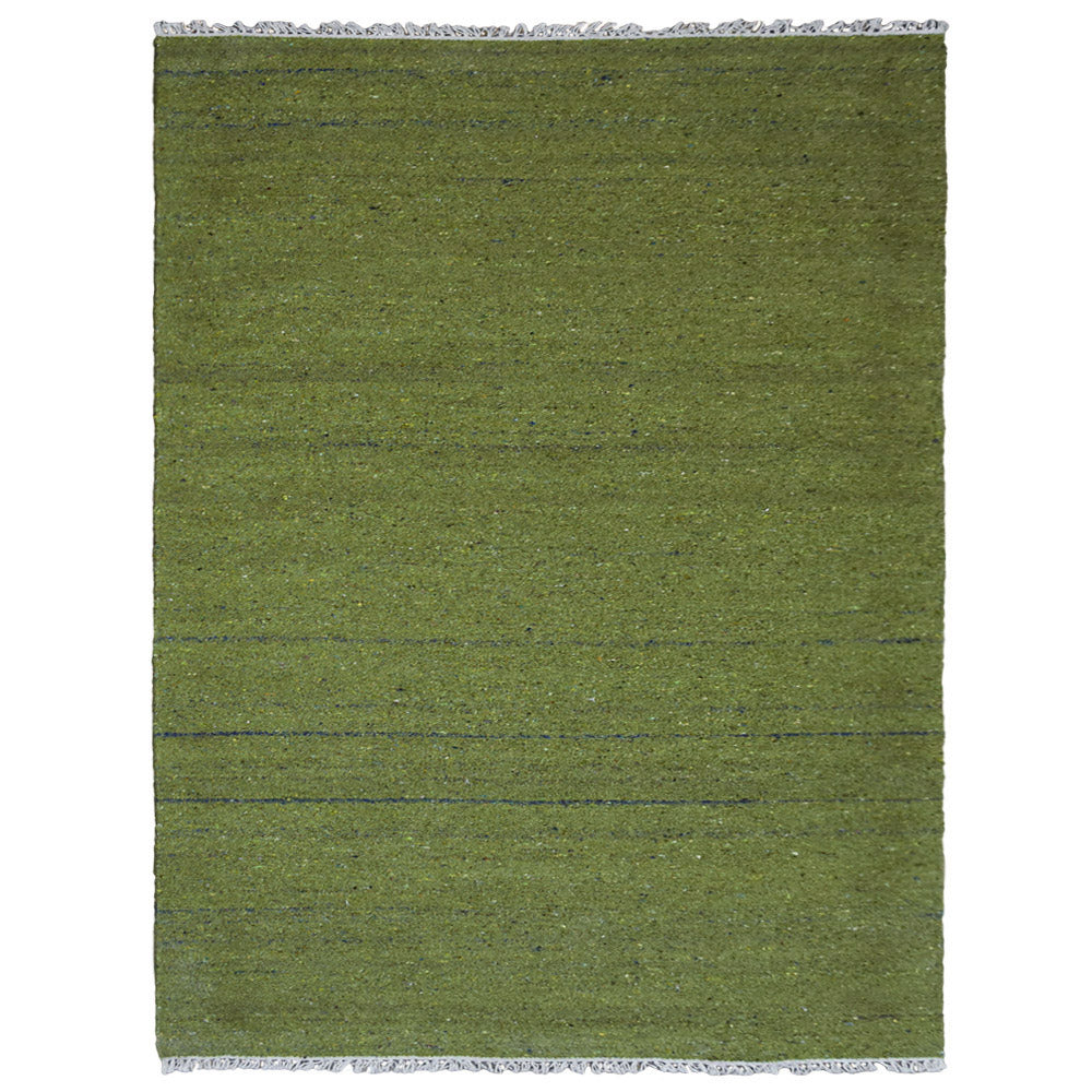 Hand Woven Flat Weave Skittles Kilim Cotton & Polyester Area Rug Solid Beige DCP111
