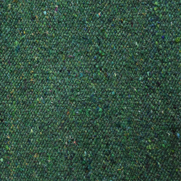 Hand Woven Flat Weave Skittles Kilim Cotton & Polyester Area Rug Solid Beige DCP111