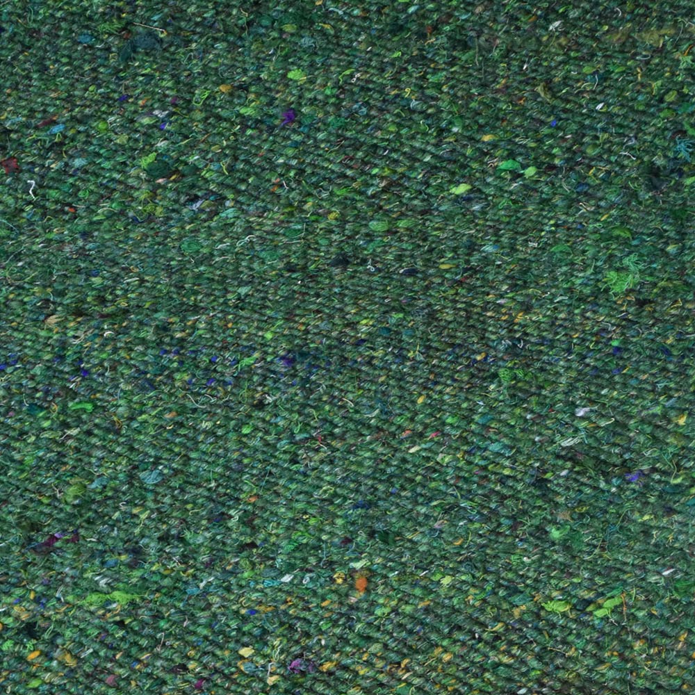 Hand Woven Flat Weave Skittles Kilim Cotton & Polyester Area Rug Solid Beige DCP111