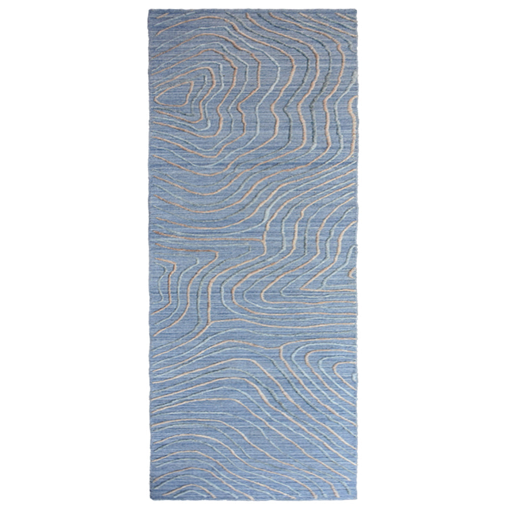 Hand Woven Overtufted Kilim Polypropylene Area Rug Abstract Beige Multicolor DP0001