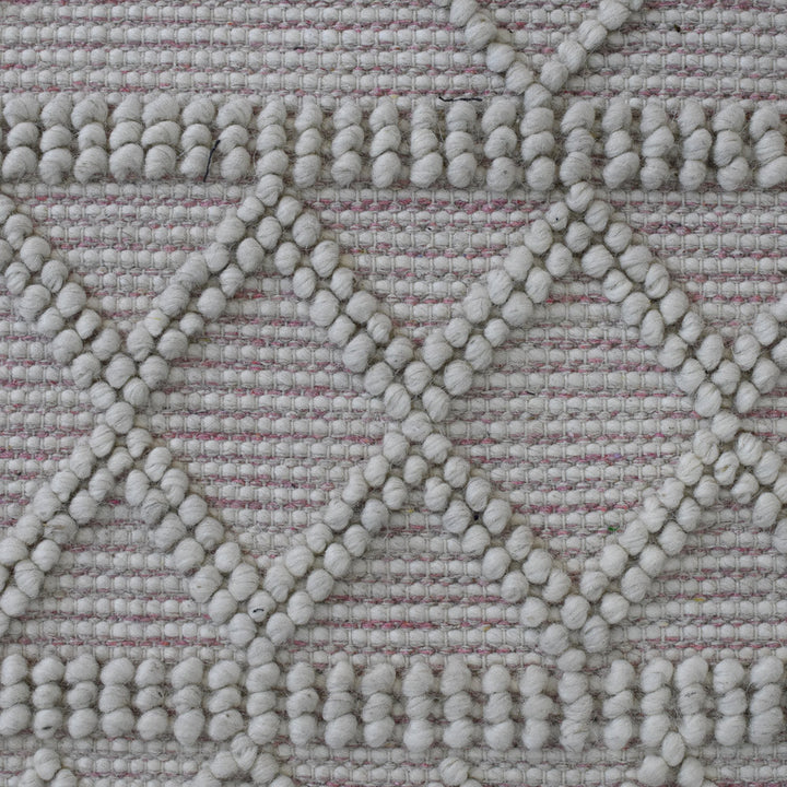 Hand Woven Flat Weave Loop Kilim Wool & Cotton Area Rug Contemporary Black DWC001