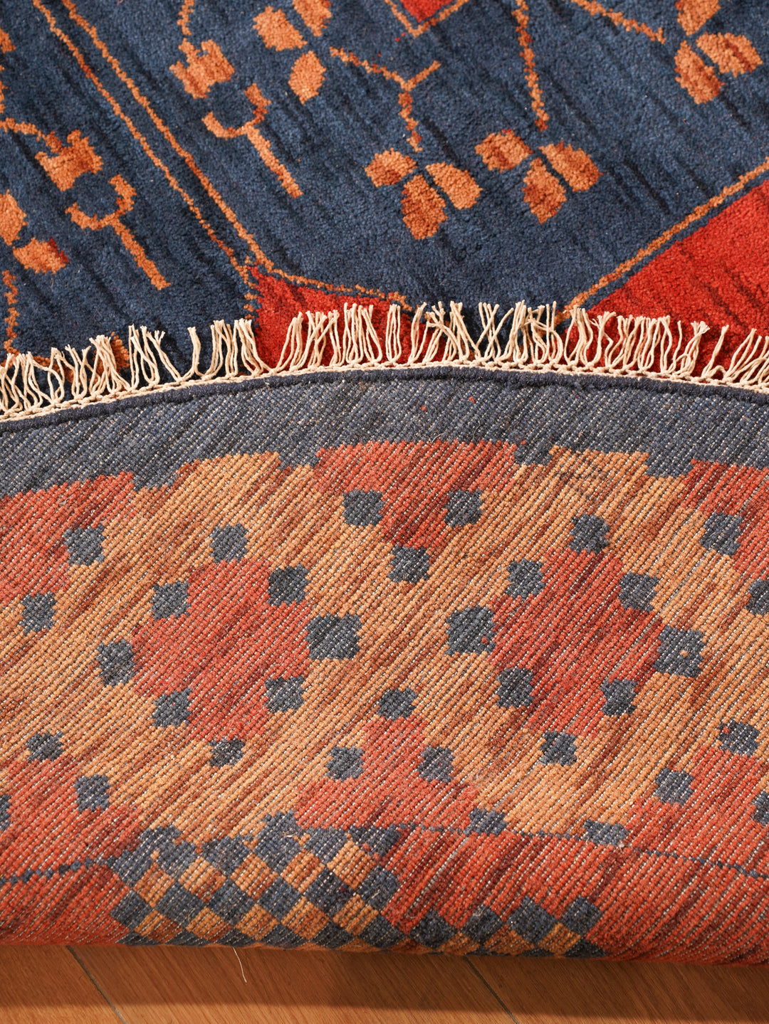 Nomad Multicolor Panel Rug – Bold Tribal Geometry with Layered Medallion Design