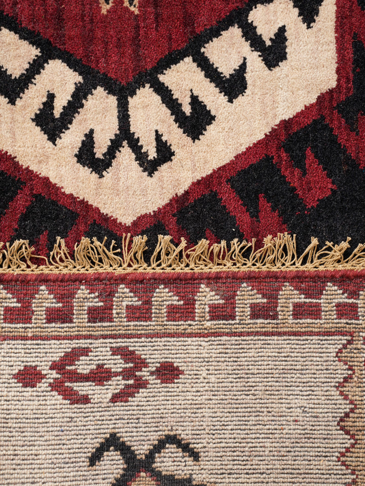 Hand Knotted Oriental Wool Multicolor Area Rug