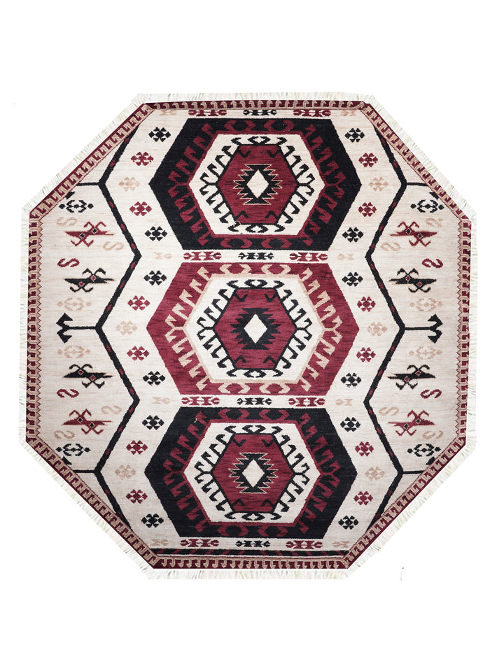 Hand Knotted Oriental Wool Multicolor Area Rug