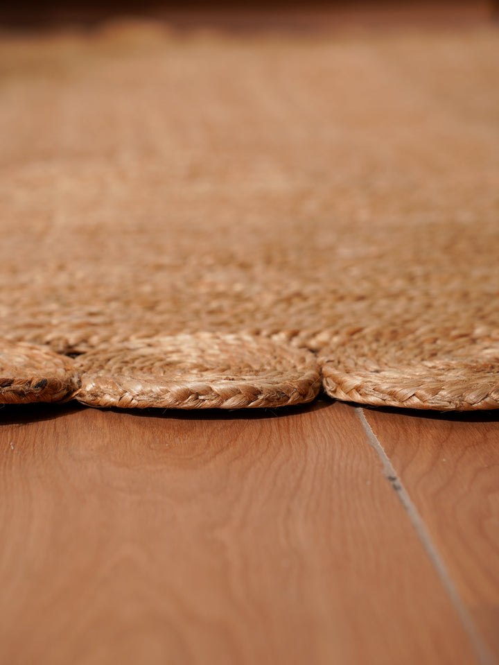TerraLoop Hand Woven Jute Oriental Rug