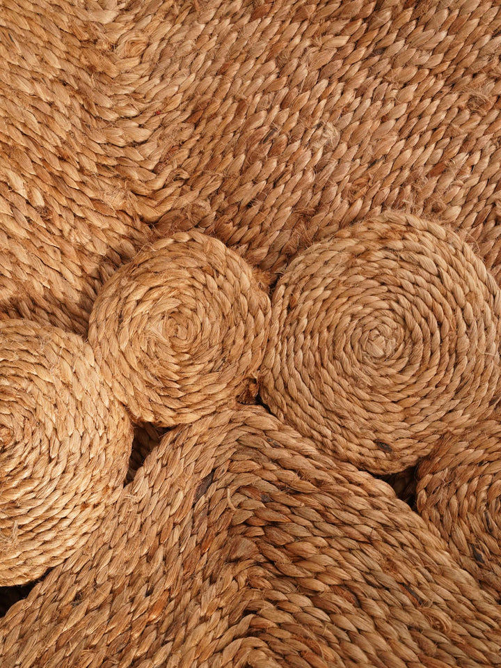 TerraLoop Hand Woven Jute Oriental Rug