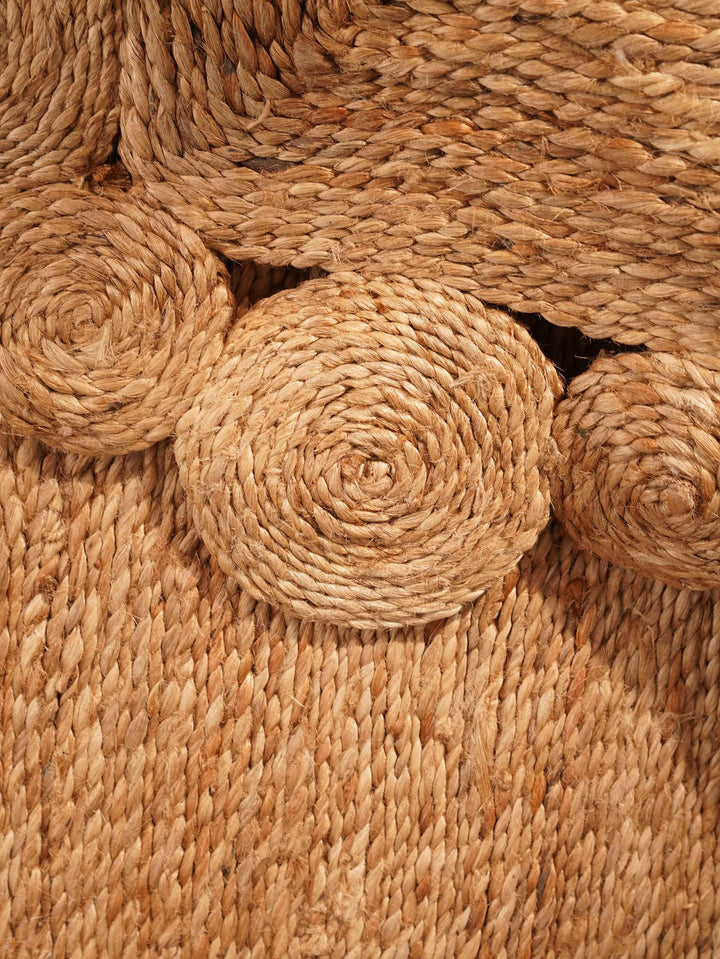 TerraLoop Hand Woven Jute Oriental Rug