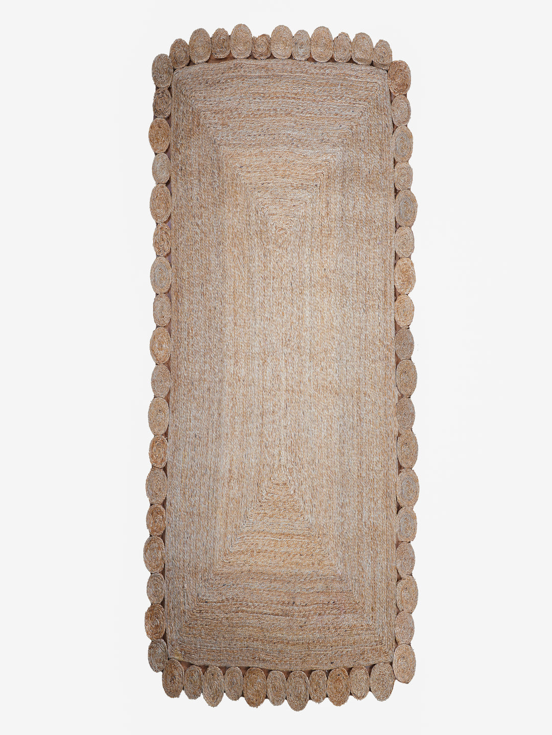 TerraLoop Hand Woven Jute Oriental Rug