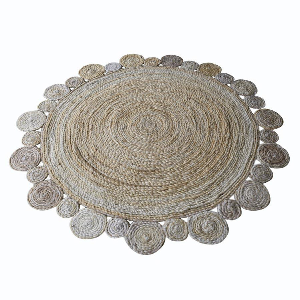 TerraLoop Hand Woven Jute Oriental Rug