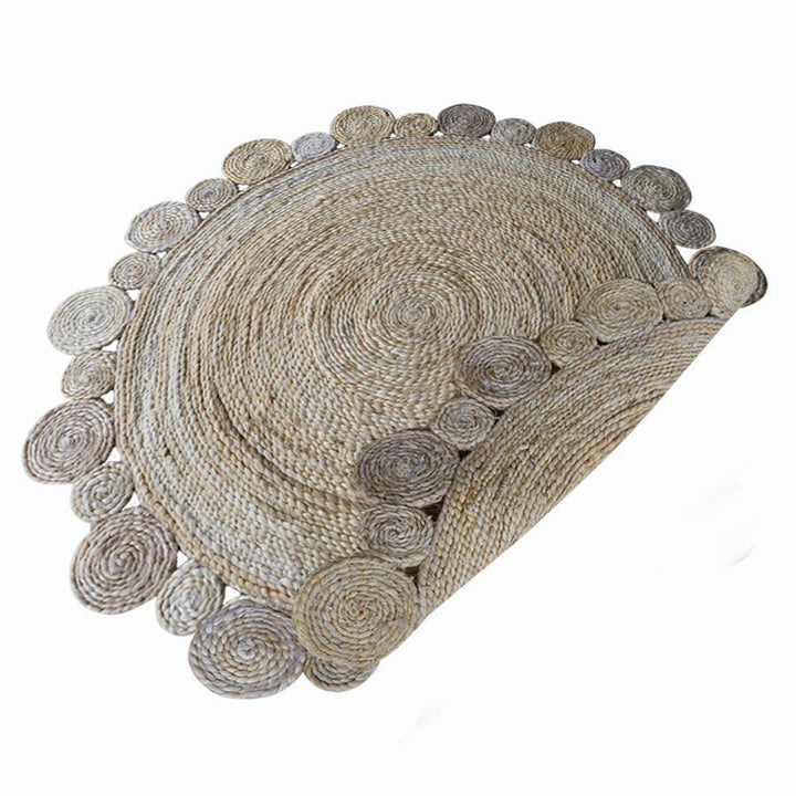 TerraLoop Hand Woven Jute Oriental Rug