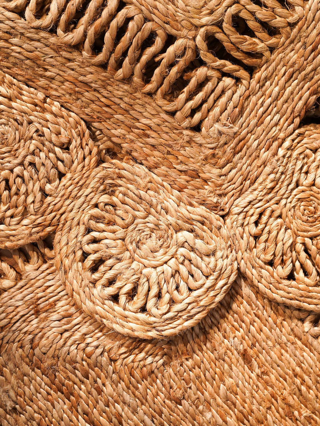 RustiqueAura Hand Woven Jute Oriental Rug