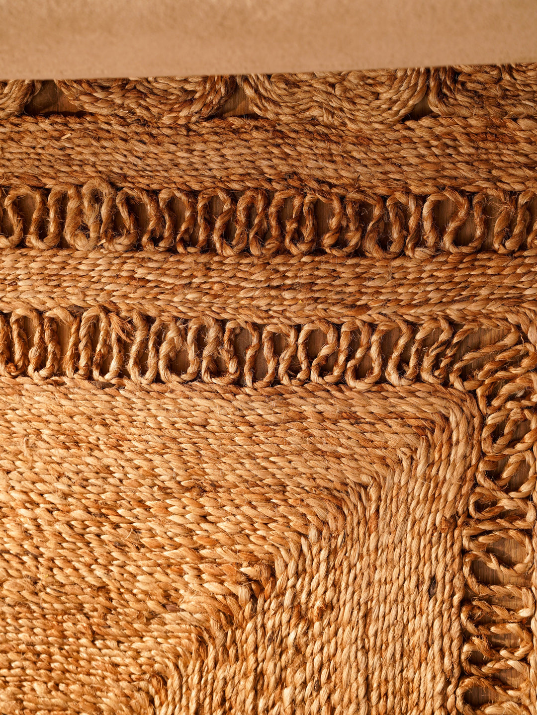 RustiqueAura Hand Woven Jute Oriental Rug