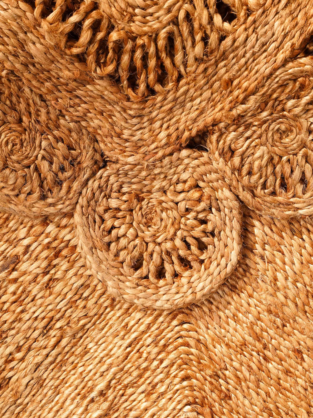 RustiqueAura Hand Woven Jute Oriental Rug