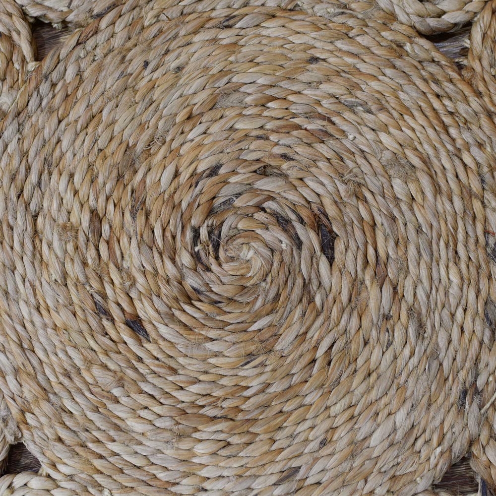Sunara Hand Woven Jute Oriental Round Rug