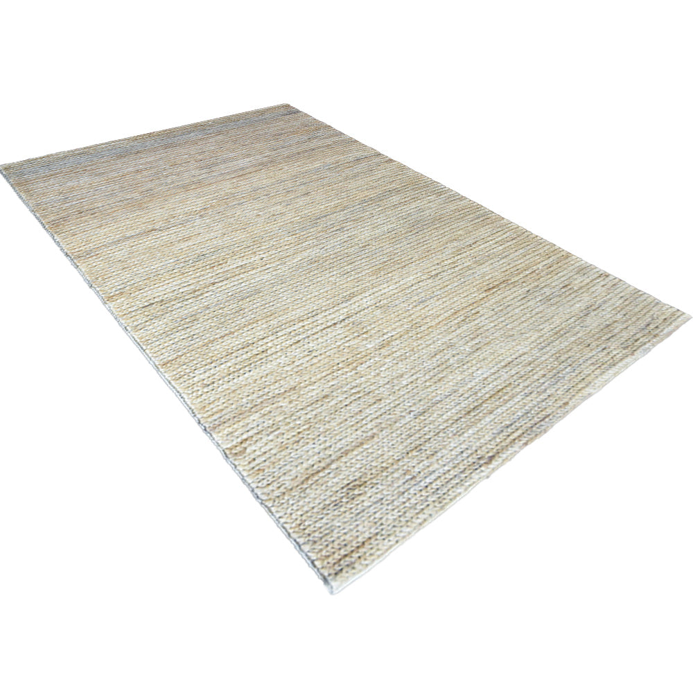 Camel Solid Hand Knotted Sumak Jute Rug