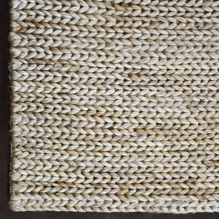 Camel Solid Hand Knotted Sumak Jute Rug