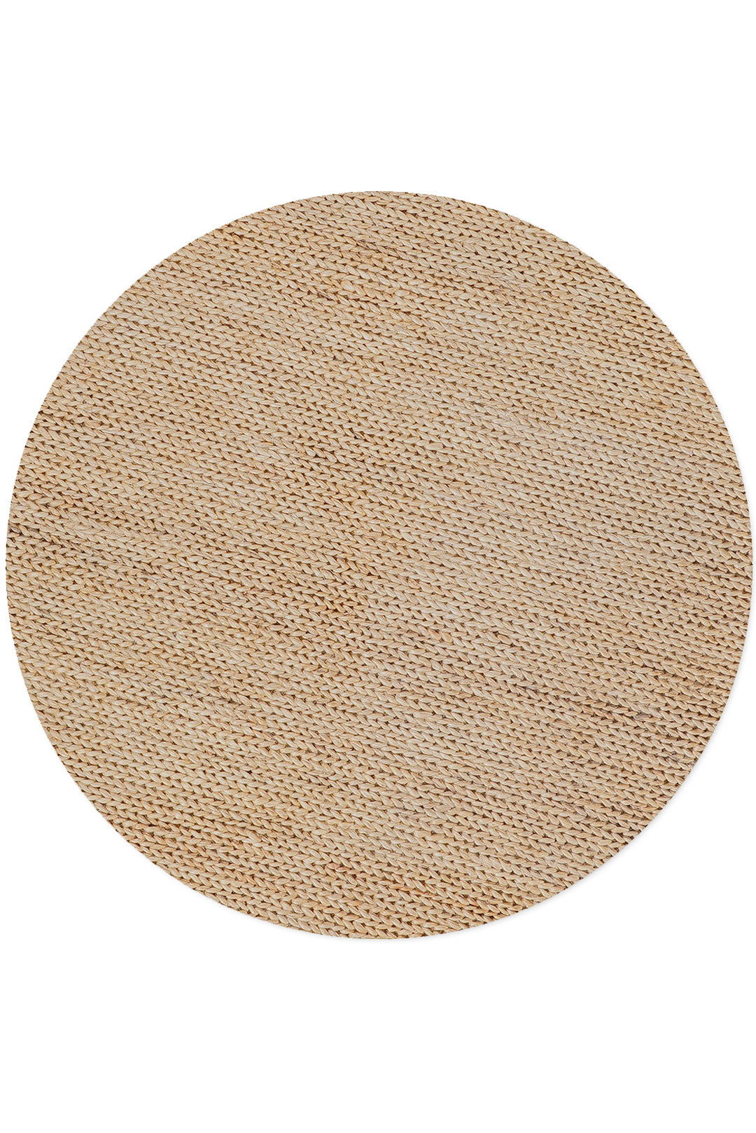 Camel Solid Hand Knotted Sumak Jute Rug