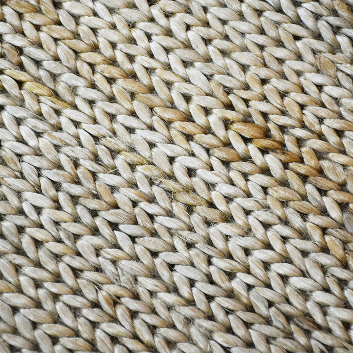Camel Solid Hand Knotted Sumak Jute Rug