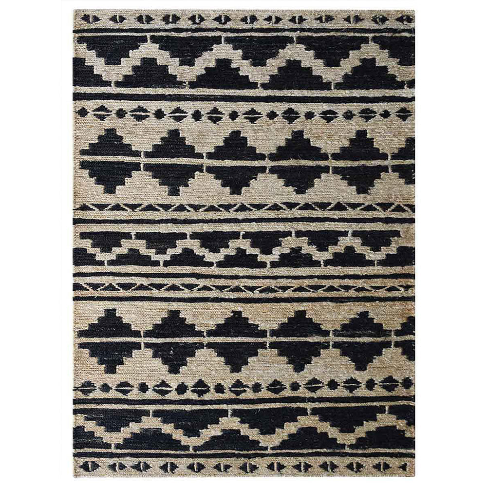 Oriental Hand Knotted Sumak Jute Rug