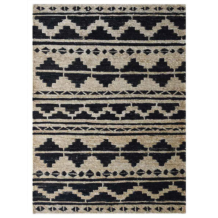 Oriental Hand Knotted Sumak Jute Rug