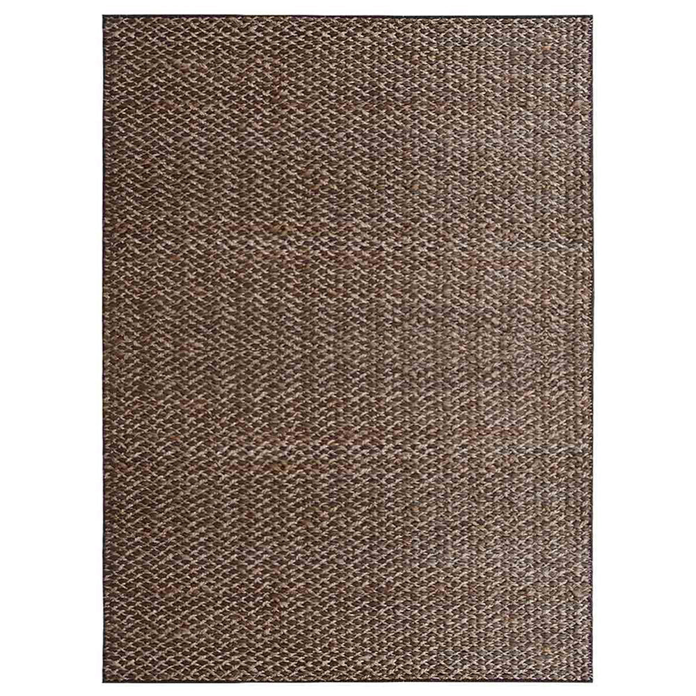 Light Brown Contemporary Hand Woven Jute Rug