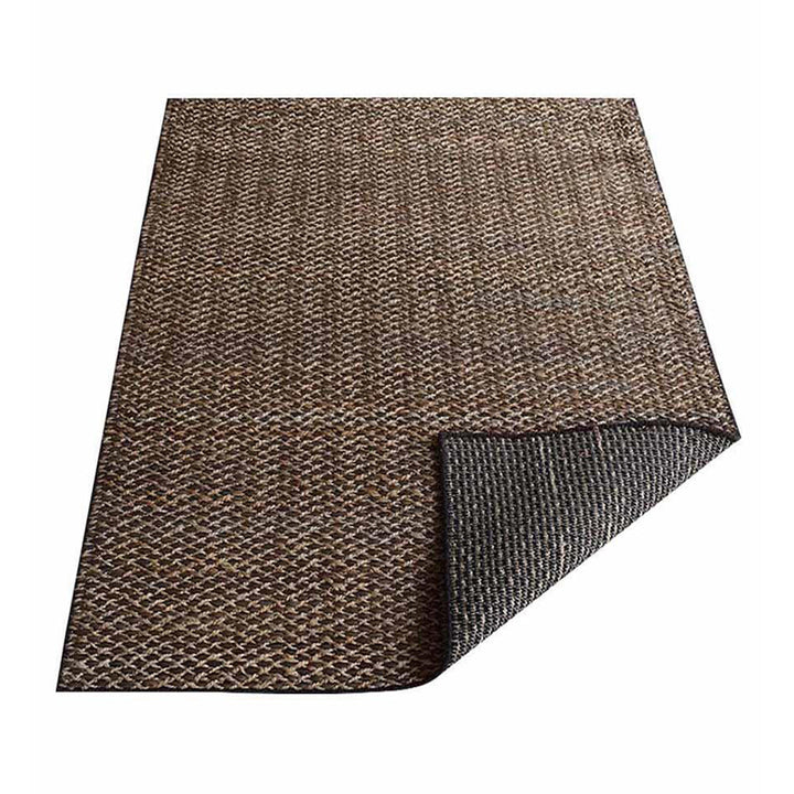 Light Brown Contemporary Hand Woven Jute Rug