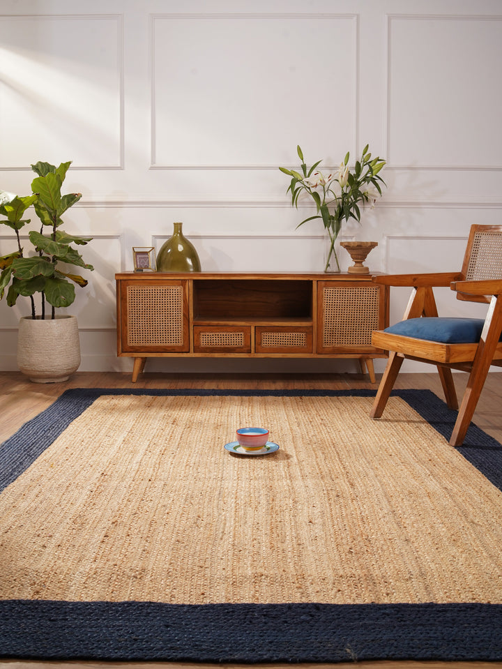 Contemporary Hand Woven Jute Rug