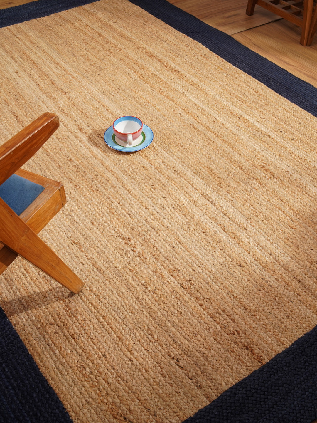 Contemporary Hand Woven Jute Rug
