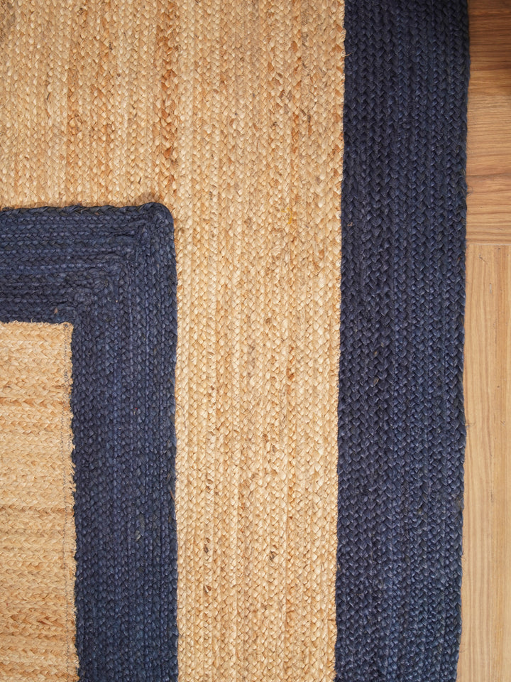 Contemporary Hand Woven Jute Rug