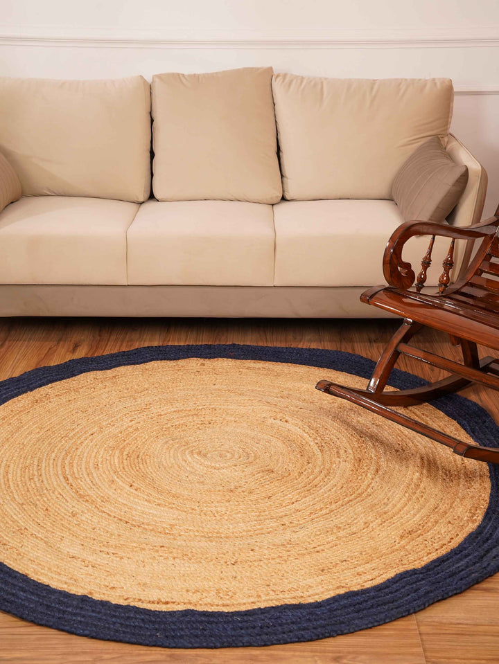 Contemporary Hand Woven Jute Rug
