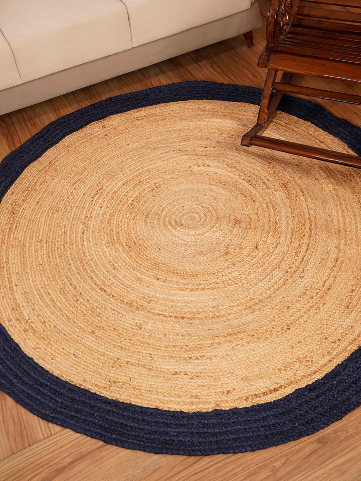 Contemporary Hand Woven Jute Rug