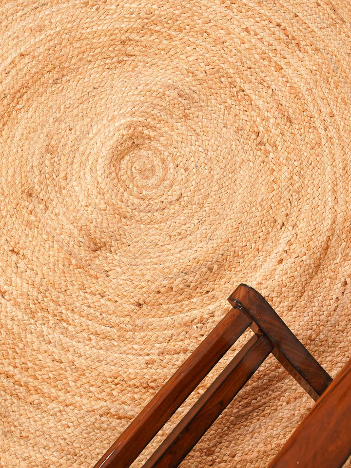 Contemporary Hand Woven Jute Rug