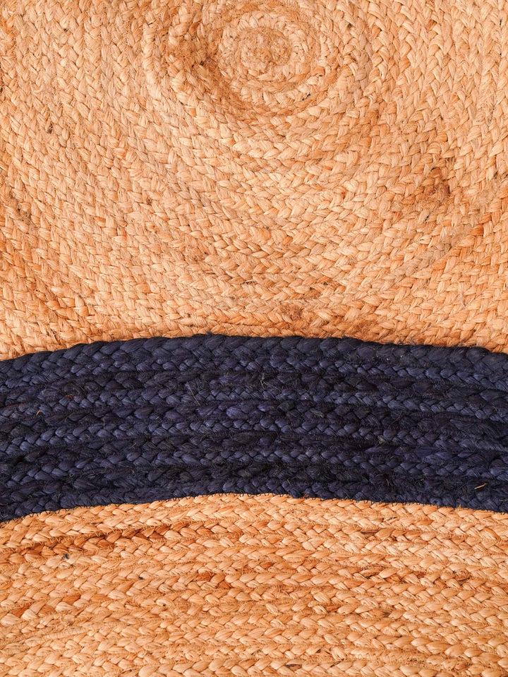 Contemporary Hand Woven Jute Rug