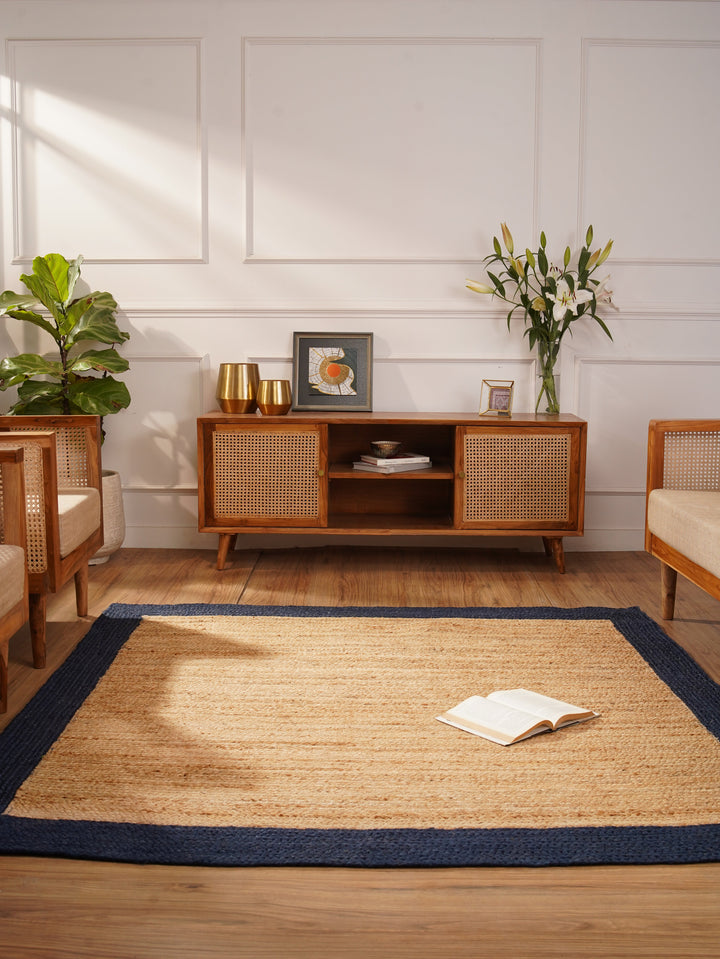 Contemporary Hand Woven Jute Rug