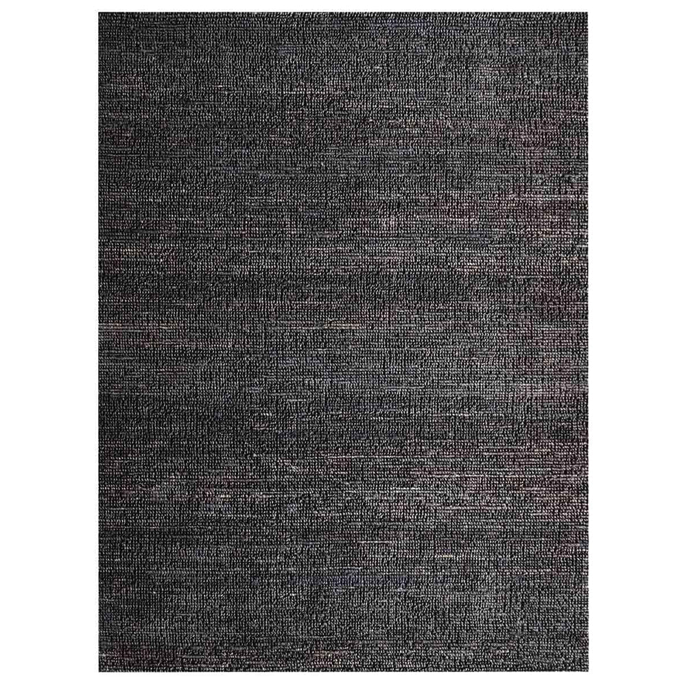 Charcoal Solid Hand Woven Jute Rug
