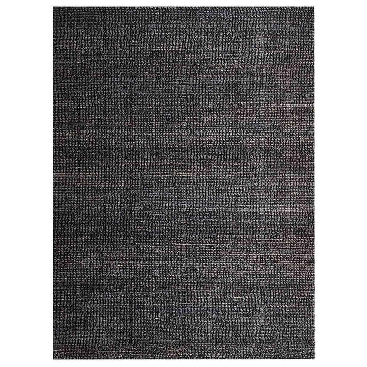 Charcoal Solid Hand Woven Jute Rug