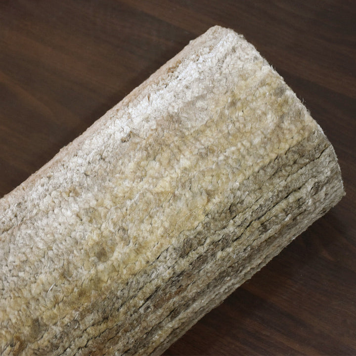 Hand-Knotted Beige Jute Contemporary Rug