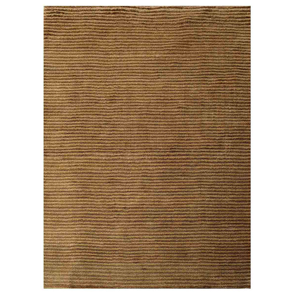 Natural Beige Textured Hand Woven Jute Area Rug – Contemporary Style