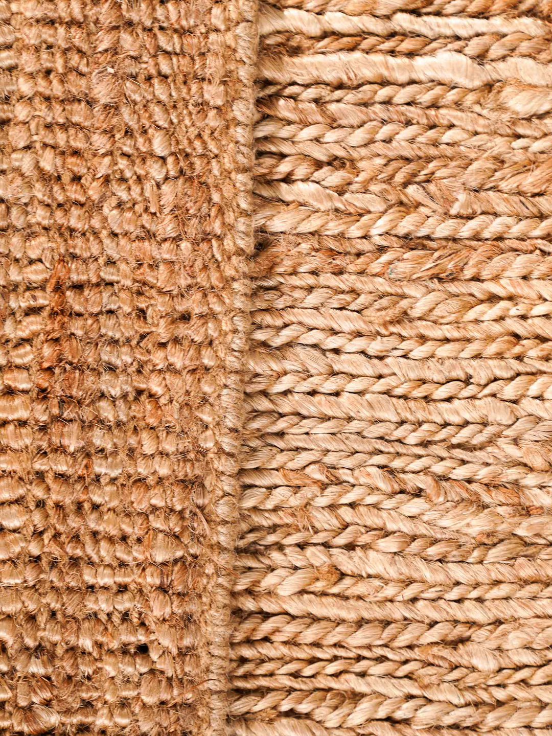 Hand Knotted Sumak Jute Solid Rug